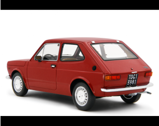 Fiat 127 1° Serie 1972 3 Porte Rosso Laudoracing 1:18 Resinemodell (Türen, Motorhaube... nicht zu öffnen!)